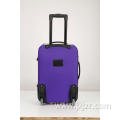 Softsided Rolling Purple Luggage